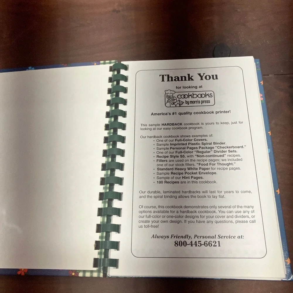 Grade A Recipes St. Thomas Elementary 1999 Cookbook Morris Press Sample